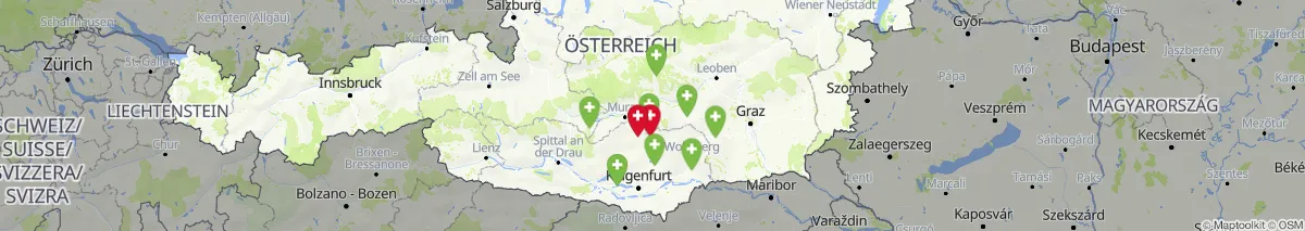 Map view for Pharmacies emergency services nearby Neumarkt in der Steiermark (Municipality, Steiermark) (53)